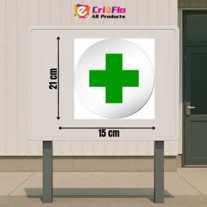 Indicator Semn pentru salvare, Sticker autocolant - Img 2