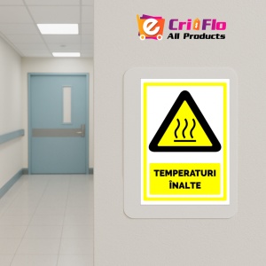 Indicator Semn pentru temperaturi inalte, Sticker autocolant - Img 5