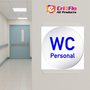 Indicator Semn pentru wc personal, Sticker autocolant - Img 5