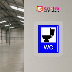 Indicator Semn wc v1, Sticker autocolant - Img 4