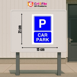 Indicator Sign car park, Sticker autocolant - Img 2