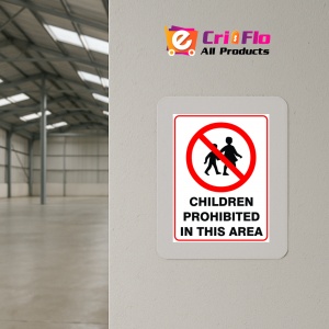 Indicator Sign children prohibited in this area, Sticker autocolant - Img 4