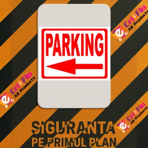 Indicator Sign parking, Sticker autocolant - Img 3