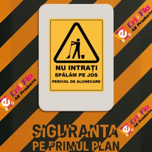 Indicator Spalam pe jos, Sticker autocolant - Img 3