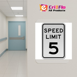 Indicator SPEED LIMIT 10 SIGN, Sticker autocolant - Img 4