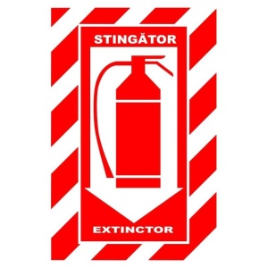 Indicator Stingator PSI autoadeziv sticker autocolant 1, Sticker autocolant - Img 1