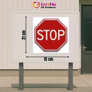 Indicator stop, Sticker autocolant - Img 2