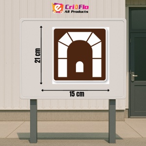 Indicator Tunel, Sticker autocolant - Img 2