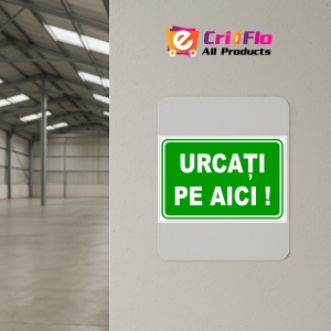Indicator Urcati pe aici, Sticker autocolant - Img 4