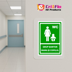 Indicator Verde grup sanitar mama si copilul, Sticker autocolant - Img 5