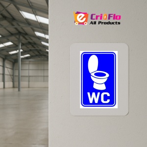 Indicator Wc sign wc, Sticker autocolant - Img 4