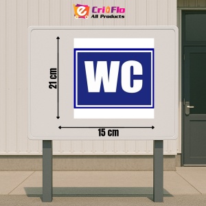 Indicator Wc, Sticker autocolant - Img 2