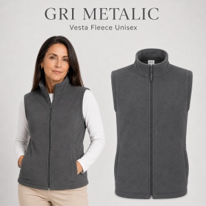 Jachetă Damă Unisex Polar Fleece cu Fermoar Malfini Next 518 – 280 g/m² - Img 17