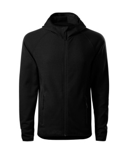 Jacheta fleece pentru barbati de culoare negru