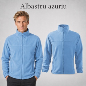 Jachetă Polar Fleece tip Bluză Hanorac Bărbați Călduroasă cu Fermoar Malfini Rimeck 501 – 280 g/m² - Img 12