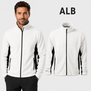 Jachetă Polar Fleece tip Bluză Hanorac Bărbați Călduroasă cu Fermoar Malfini Frosty 527 – 220 g/m² - Img 10