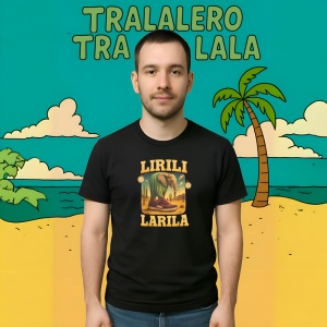 Lirili Larila Texas ** Tricou Tralalero Tralala Copii | Dama | Barbat - Img 9