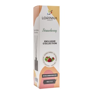 Parfum Odorizant de camera Lorinna Paris Strawberry 110 ml aroma de capsuni - Img 3