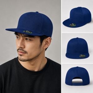 Șapcă bărbați snapback Malfini 301 5P RAP, 100% bumbac, cozoroc drept, reglabilă, 7 culori - Img 12