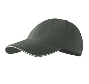Sapca unisex reglabila de culoare gri ardezie