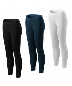 Imagine de prezentare set 3 perechi colanti lungi pentru femei si culorile disponibile negru, alb, albastru