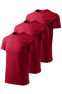 Set 3 tricouri de culoare rosu marlboro