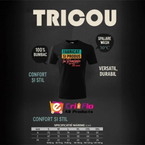 Tricou 20 ani Model: Fabricat și produs în România 20 ani | Bărbat - Img 3