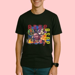 Tricou A$AP Rocky - Graffiti Style, muzica Hip-Hop / Rap, Dama | Barbat | Copii, Culoare Negru