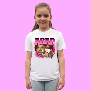 Tricou A$AP Rocky - Pink Glow, muzica Hip-Hop / Rap, Dama | Barbat | Copii - Img 3