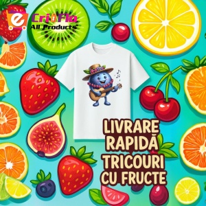 Tricou Afine amuzant de vara cantaret, Fructe, Copii | Dama - Img 12