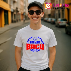 Tricou am luat bacul felicitari pentru reusita la examen, Copii | Dama | Barbat - Img 4