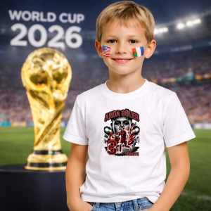 Tricou Arda Guler Turkey World Cup Fifa 2026, din bumbac 100%, tricou alb, Copii | Dama | Barbat - Img 5