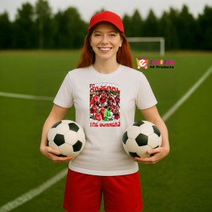 Tricou Arsenal The Gunners Team - Copii | Dama | Barbat - Img 2