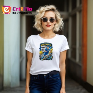 Tricou Artem Dovbyk Ucraina Atacant Fotbal, din bumbac 100% , tricou alb pentru Copii | Dama | Barbat - Img 8