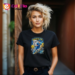Tricou Artem Dovbyk Ucraina Atacant Fotbal, din bumbac 100%, tricou negru Copii | Dama | Barbat - Img 8