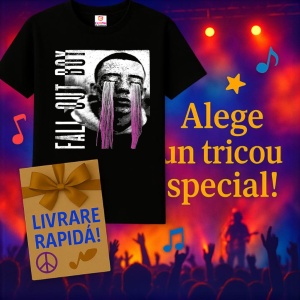 Tricou Artwork - Purple Tears, muzica Pop, Dama | Barbat | Copii, Culoare Negru - Img 7