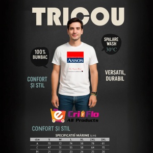 Tricou assos tigari vintage fine virginia blend design clasic, Copii | Dama | Barbat - Img 6