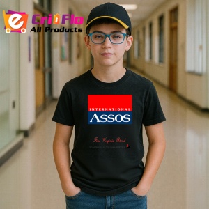 Tricou Assos tigari vintage fine virginia blend design clasic, Copii | Dama | Barbat , tricou negru - Img 5