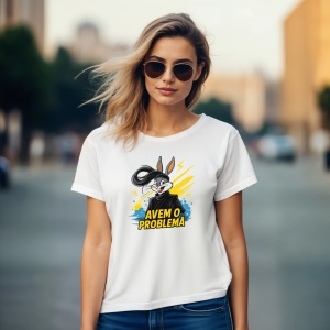 Tricou Avem o problema Iepuras - Copii | Dama | Barbat - Img 10