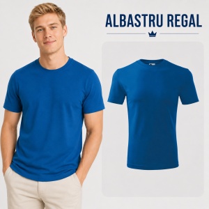 Tricou Bărbat Classic Basic New, 100% Bumbac, 145 g/m², Guler Rotund, 26 Culori, Mărimi S–3XL - Img 14