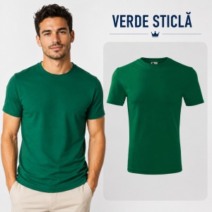 Tricou Bărbat Classic Basic New, 100% Bumbac, 145 g/m², Guler Rotund, 26 Culori, Mărimi S–3XL - Img 35