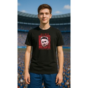 Tricou Barbat cu Fotbalistul Alexis Mac Allister - Liverpool FC v1 - Img 3