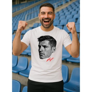 Tricou Barbat cu Fotbalistul Alvaro Morata - Atltico Madrid - Img 9