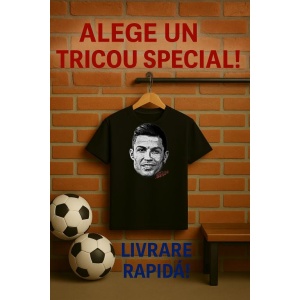 Tricou Barbat cu Fotbalistul Cristiano Ronaldo - Al - Nassr - Img 7
