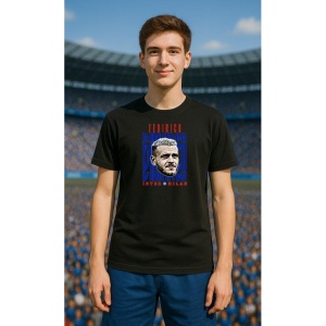Tricou Barbat cu Fotbalistul Federico Dimarco - Inter Milano v1 - Img 4