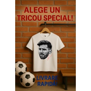 Tricou Barbat cu Fotbalistul Lionel Messi - Inter Miami CF - Img 8
