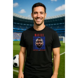 Tricou Barbat cu Fotbalistul Marcus Lilian Thuram - Ulien - Inter Milano - Img 5