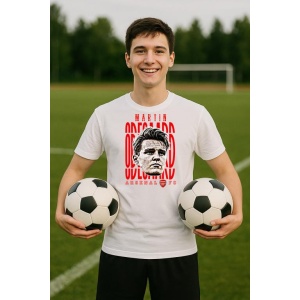Tricou Barbat cu Fotbalistul Martin ydegaard - Arsenal FC - Img 8