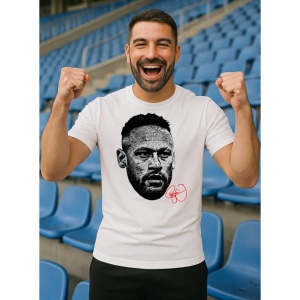 Tricou Barbat cu Fotbalistul Neymar Jr. - Al - Hilal