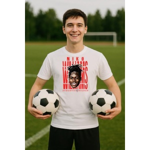 Tricou Barbat cu Fotbalistul Nicholas Nico Williams Arthuer - Athletic Bilbao - Img 8